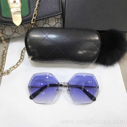 Colorful Reflective Sunglasses For Female